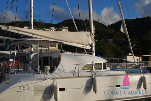 location catamaran antilles